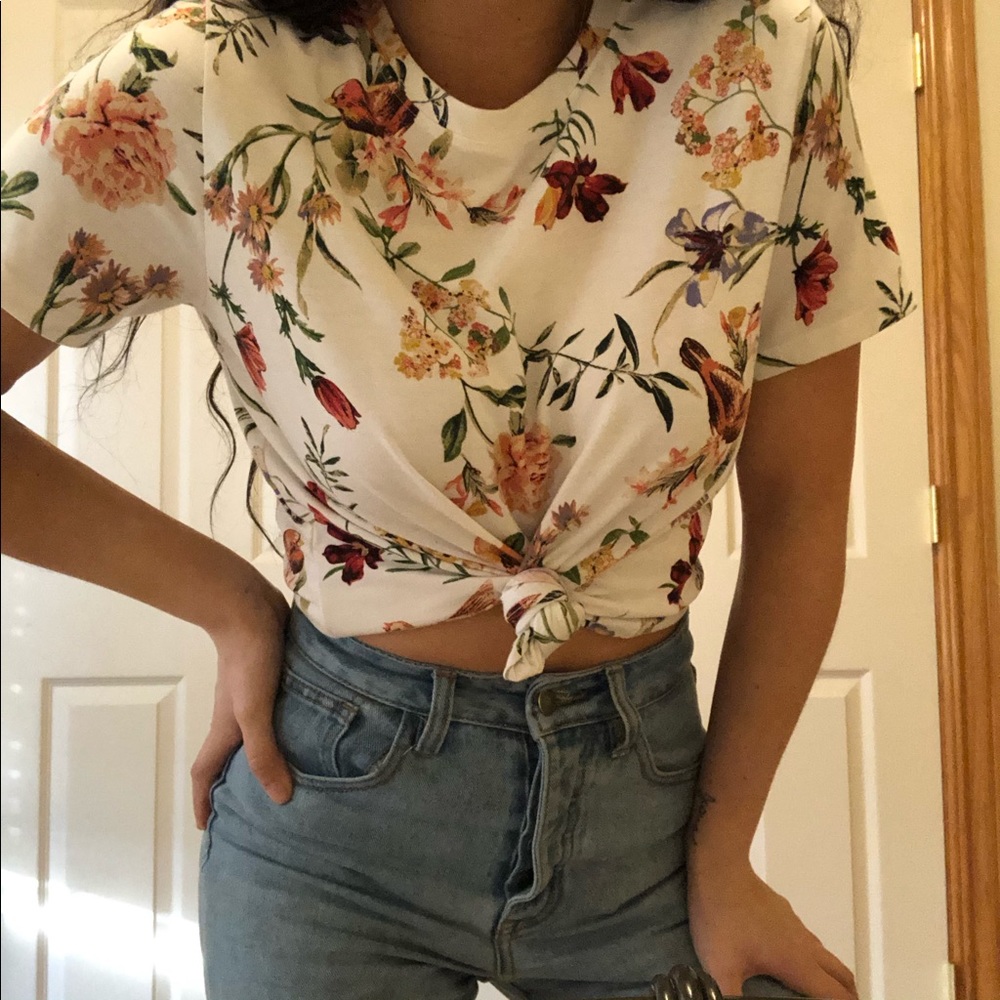 Floral Tee